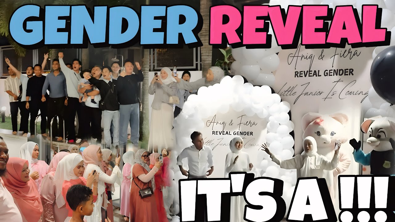MAJLIS REVEAL GENDER FIENIQ  !! PENUH DENGAN SURPRISE!!