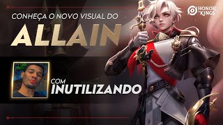 Live de Lançamento do Allain - Nobre Quebra-Nozes com Inutilizando | Honor of Kings