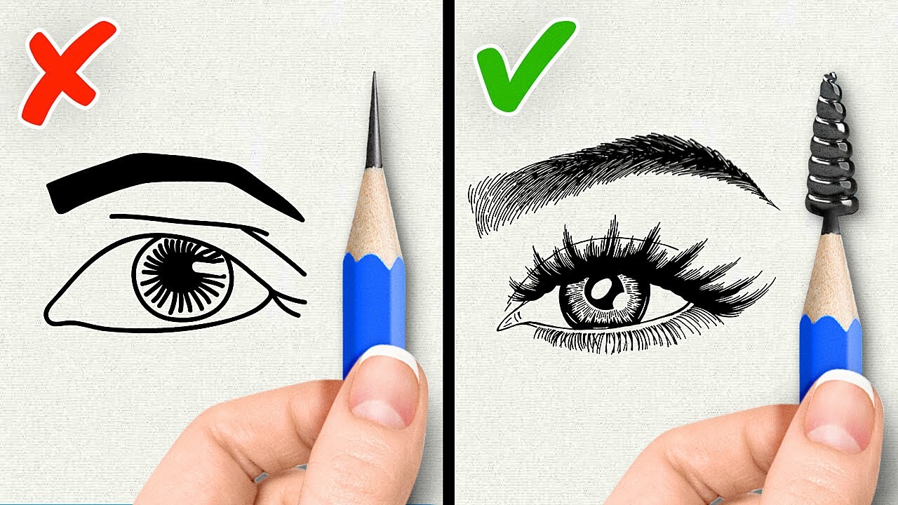 30+ GENIUS DRAWING HACKS FOR BEGINNERS