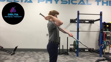 Shoulder External Rotation (Dowel)