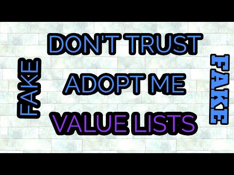 Don T Trust Adopt Me Value Lists Adopt Me Roblox Youtube - value list roblox adopt me pets list