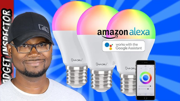 LED Bulbe A65 9W Connecté, Compatible  Alexa et Google Home