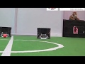 Soccer-playing robots train for championships