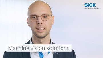 Machine vision solutions: quality inspection and camera-based code reading | SICK AG