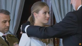 Spain's Princess Leonor swears loyalty to constitution, receives royal collar on 18th birthday | AFP