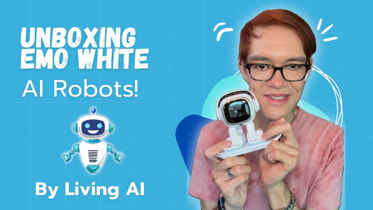 Let's unbox the new Emo robot white version! 😱🥰 - YouTube