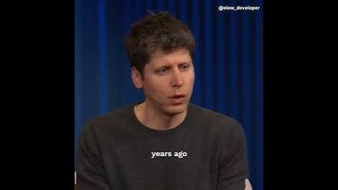 OpenAI CEO, Sam Altman, predicts: Another major shift in software development is coming soon,