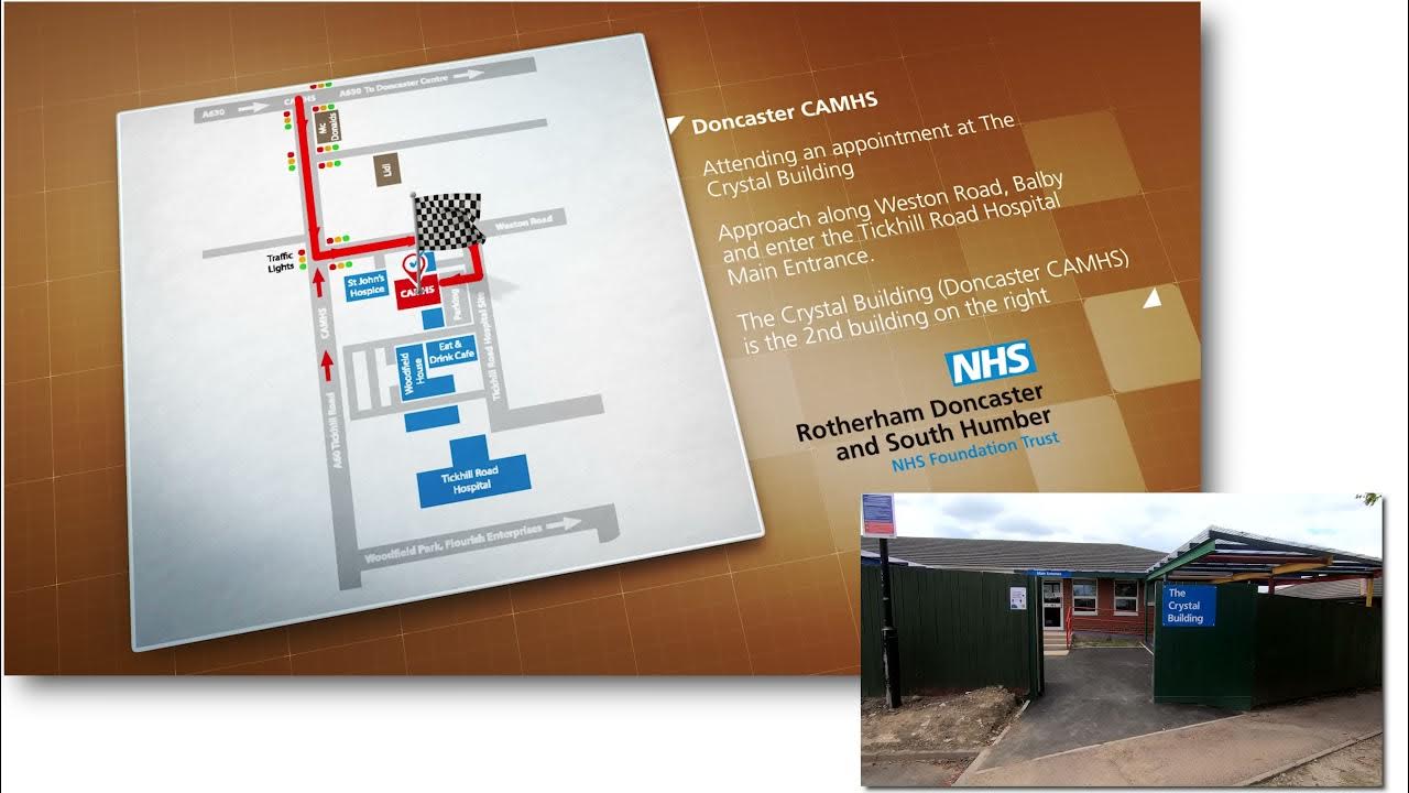 to Doncaster CAMHS Crystal Building Map YouTube
