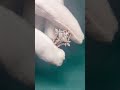 Marquise Cut Moissanite Engagement Ring Set | Yellow Gold Curved Wedding Band | Art Deco Bridal Set