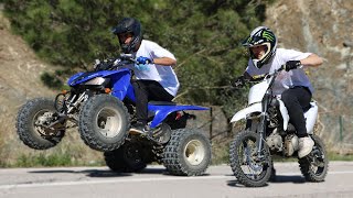 MINI QUAD VS PITBIKE