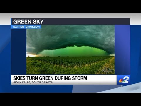 Weather Blog: A green sky?