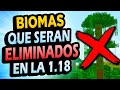 Estos Biomas Serán Eliminados de Minecraft 1.18