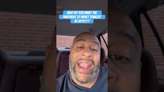 Who do you want the Panthers to draft at #19 tonight #foryou #fypシ #nfl #carolinapanthers #nfldraft