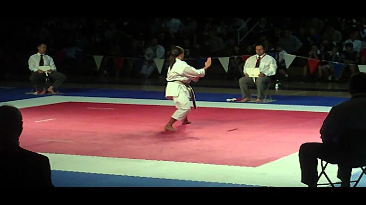 Holly Sterling (KUGB) - WSKA 2011 World Karate Cha...