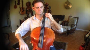 2 Octave Bb Major Scale   half notes cello practice