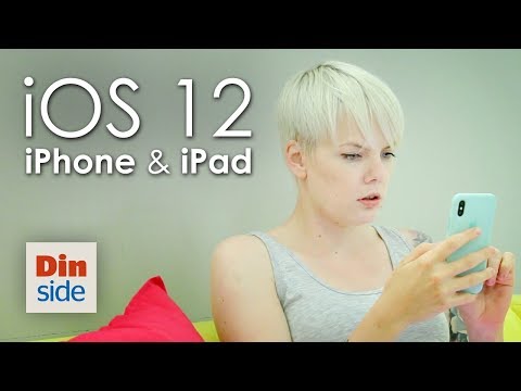 iOS 12 – nyheter på iPhone og iPad