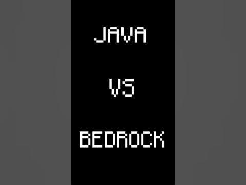 Java vs bedrock #animation #funny #minecraft #shorts #logic #viral ...