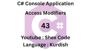 43-C# Access Modifiers