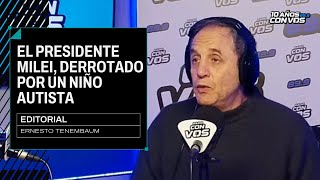 Tenembaum sobre los argumentos de Milei para no borrar sus posteos contra Ian Moche.