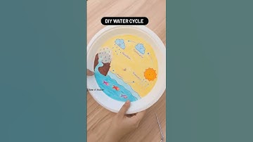 DIY WATER CYCLE kids activity