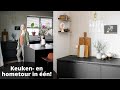 ZWARTE KEUKEN MET STUNNING TEGELTJESWAND | INTERIORJUNKIE | HOMETOUR