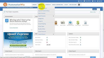 Step #4 - Video 6: Sales Tax Setup in 1AutomationWiz