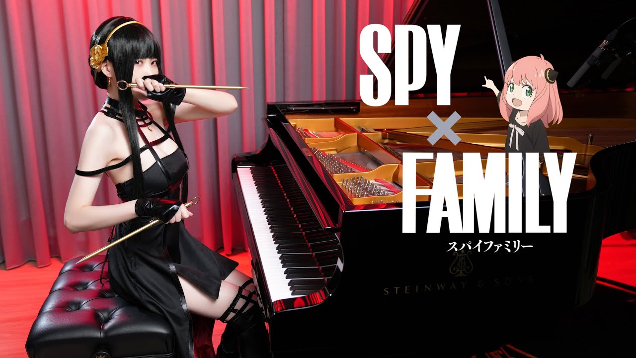 SPY×FAMILY ED2「Color 色彩」Ru's Piano Cover | When Yor played SPY×FAMILY Ending【Full Ver.】