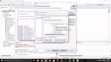 importing and running the code (CS 308-Embedded systems)