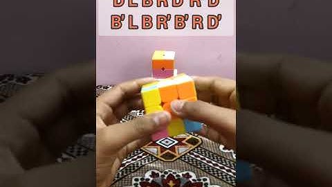 Beyblade Pattern in 3 by 3 Rubix Cube #rubixcube #shorts