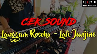 GAYENG POLL - CEK SOUND LANGGAN ROSOKU - LALI JANJINE