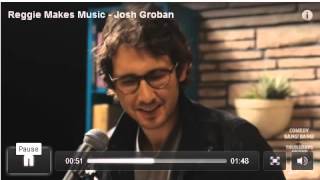 Josh Groban jams with Comedy Bang Bang Sidekick Reggie Watts