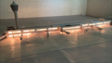 How I Put Lights Into My Model Airport Terminal- Lighting Tutorial *SUPER CHEAP AND EASY*