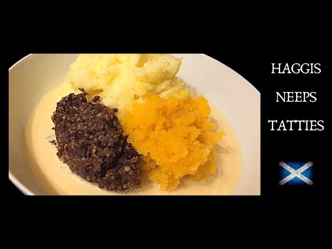Traditional Scottish haggis, neeps and tatties recipe & Cook with me! :)