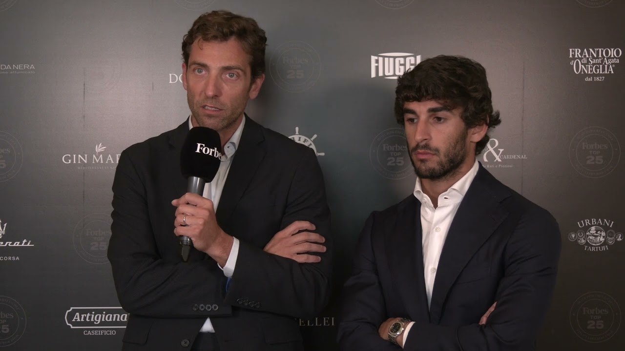 Forbes Most Powerful Chef - Luigi Giacomo Mascellaro e e Luca Borgomeo, sponsor Acqua Fiuggi