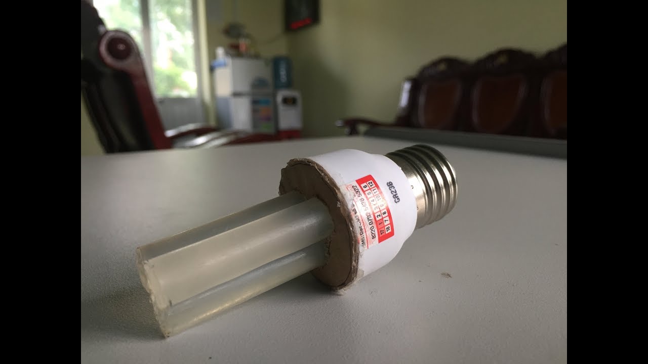 DIY Super Saving Light 220V with SMD Leds and Hot Glue YouTube