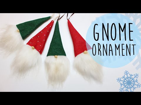 🎅 How to make Gnome ornaments 🎅