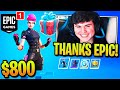 Bugha FEELS *POWERFUL* Using EXCLUSIVE SKIN from Epic Games! (RAREST SKIN in FORTNITE)