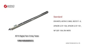AY15 Digital Yarn Crimp Tester