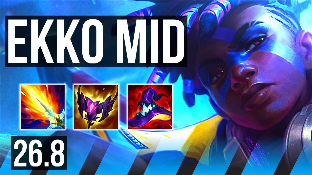 HISTORY HEAC/VS エレアコ EKKO vs XERATH (MID) | 47K damage | NA Challenger | 26.8 - YouTube