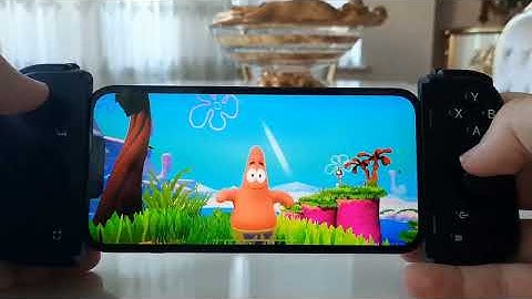 SpongeBob SquarePants: Battle for Bikini Bottom iPhone gameplay with Razer Kishi V2 controller(2023)