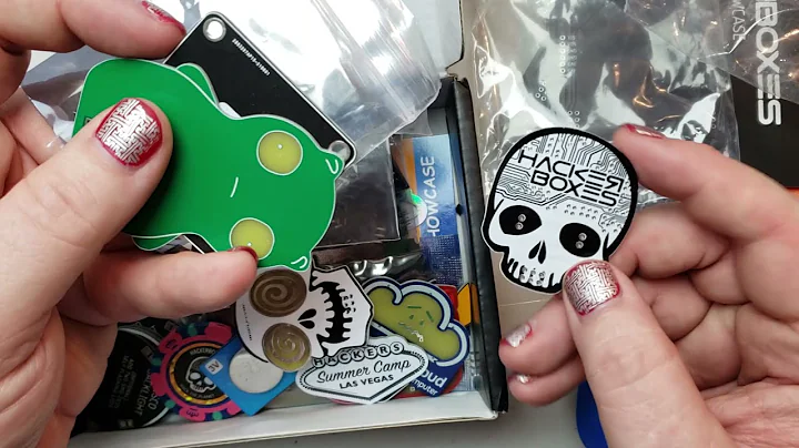 Unboxing HackerBox #0068 SAO Showcase