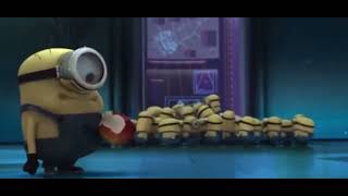 Minion Eats Apple