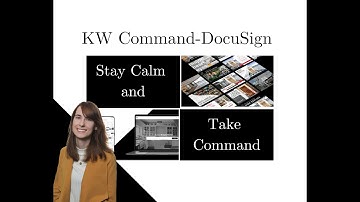 KW Command-How to set up Docusign