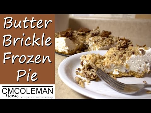 Butter Brickle Frozen Pie