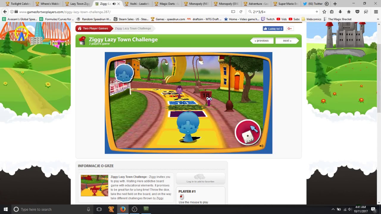 LazyTown Ziggy's Challenge (Web) Any% 3P in 5:39