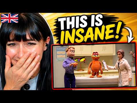 British Girl Reacts to Robot Chicken’s FUNNIEST Comic Parodies!