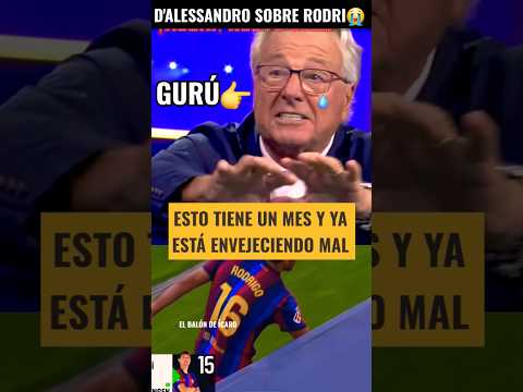 💥ESTO ENVEJECE MAL: D'ALESSANDRO Y RODRI EN EL BARÇA😭 #shorts #futbol #laliga