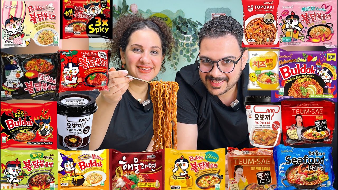 Энциклопедия корейской лапши 18 видов