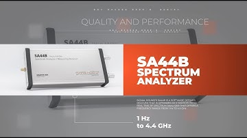 SA44B Features & Specifications #spectrumanalyzer #rftechnology #engineering