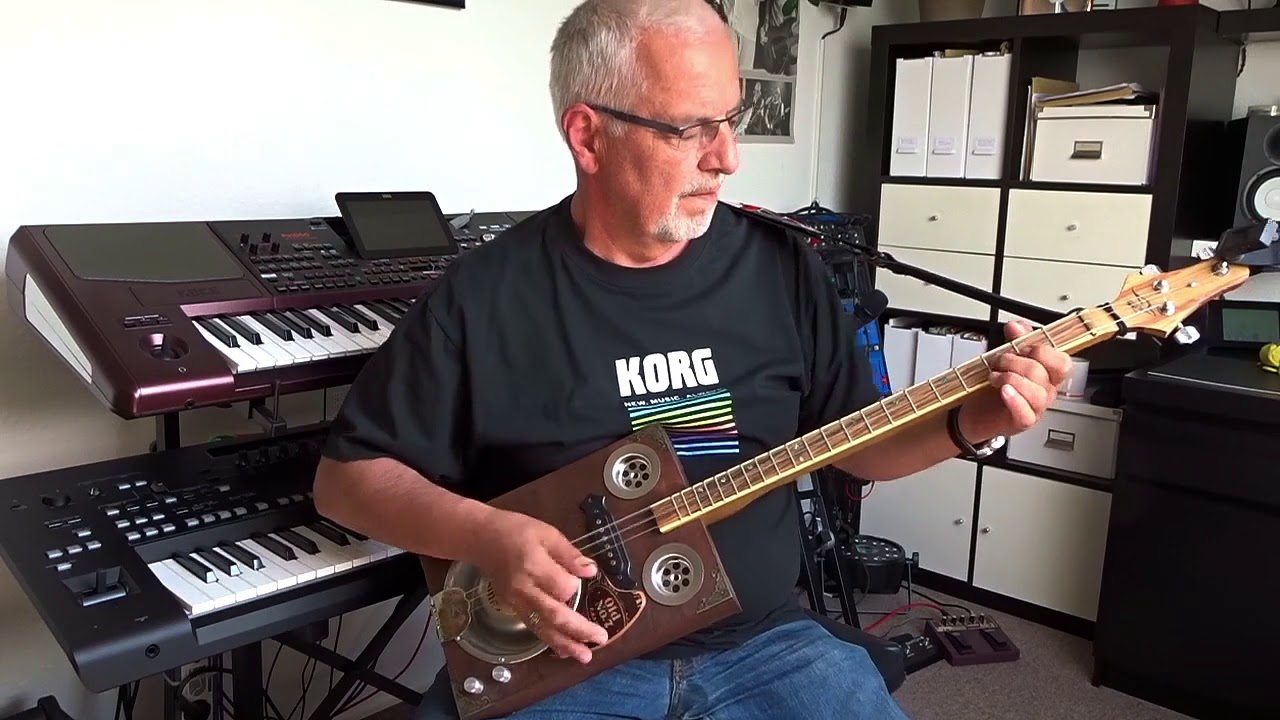 Test Akustischer Sound Der Resonator Cigarbox Gitarre Fur S Gitarren Tv Forum Youtube